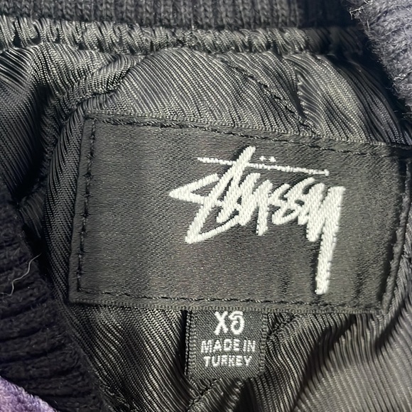 Stussy Canvas Bomber Collaboration Lucien Smith - Picture 3 of 5